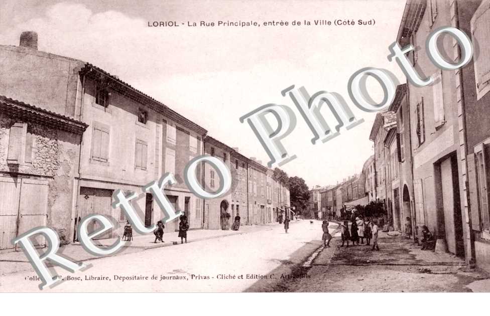 Rue principale - entree de la ville
