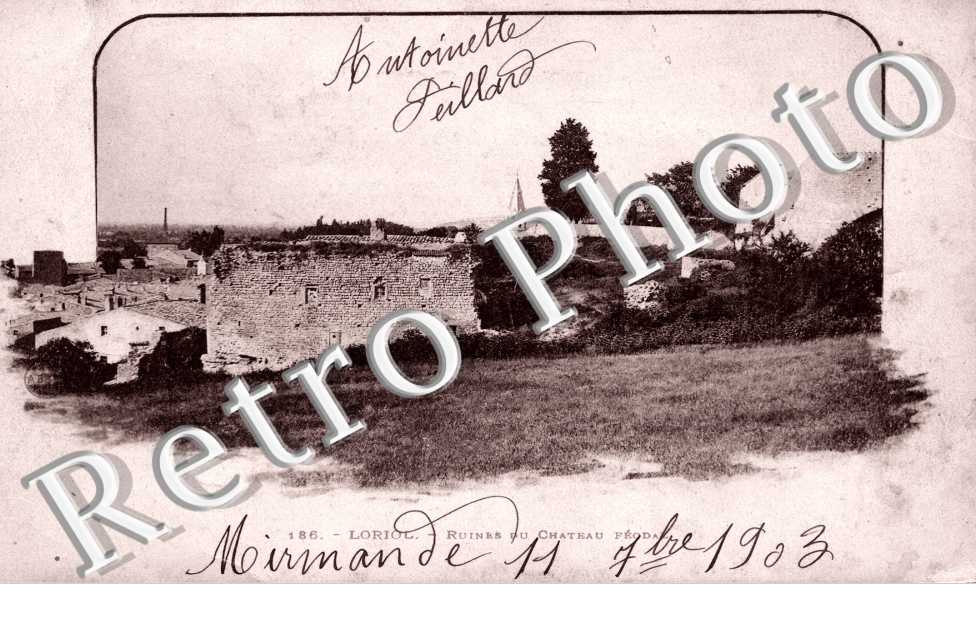 ruines du chateau feodal