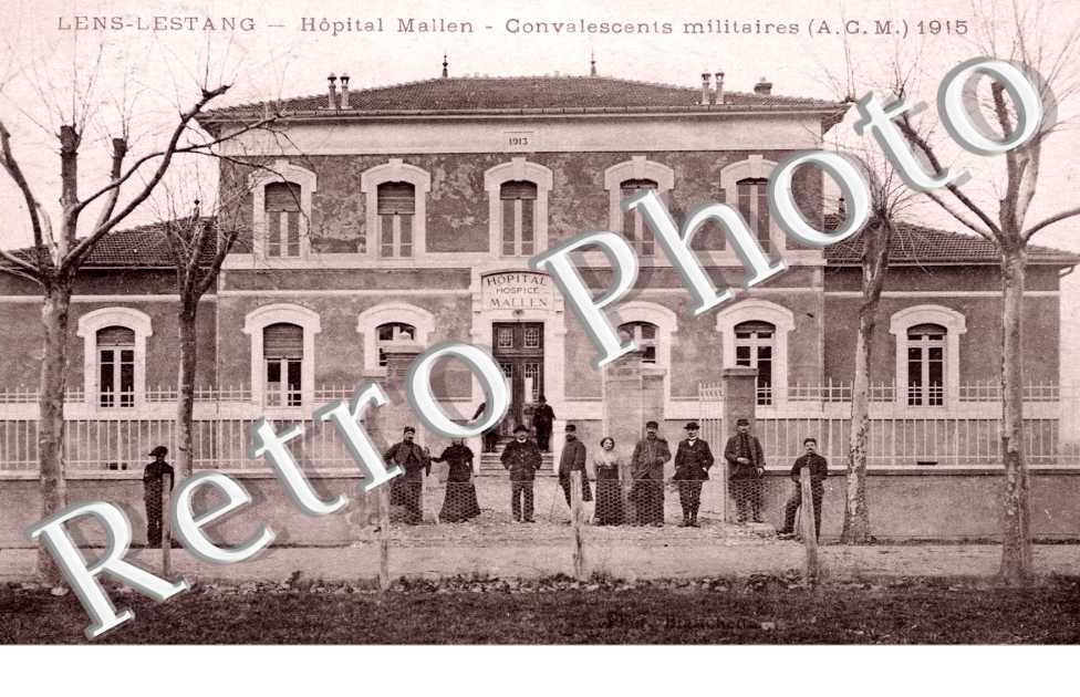 Hopital mallen - convalescents militaires