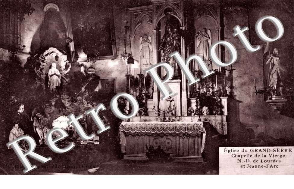 eglise - chapelle de la Vierge N. D. de Lourdes et Jeanne d'Arc