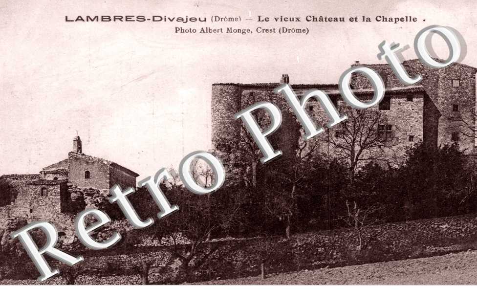 Vieux chateau et la chapelle - Lambres