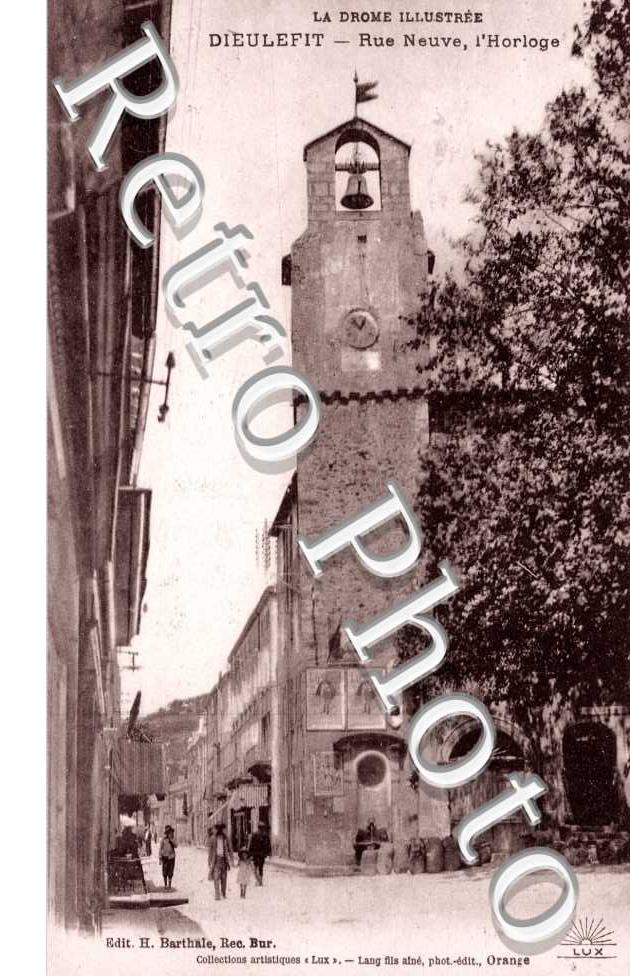 Rue neuve - horloge