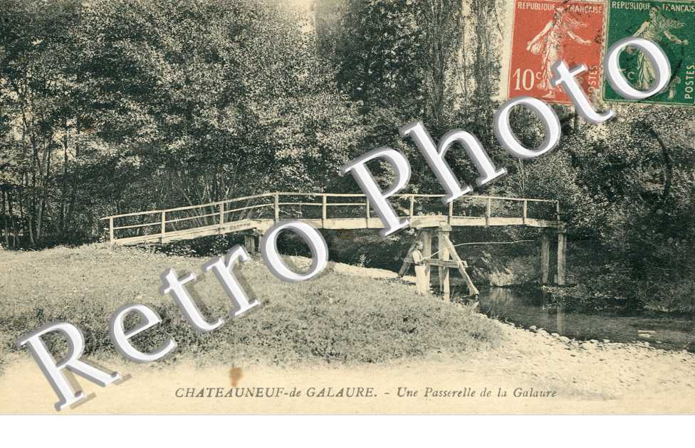 Une passerelle de la Galaure