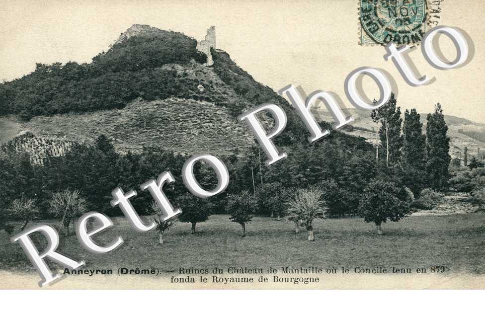 Ruines de chatau de Mantaille