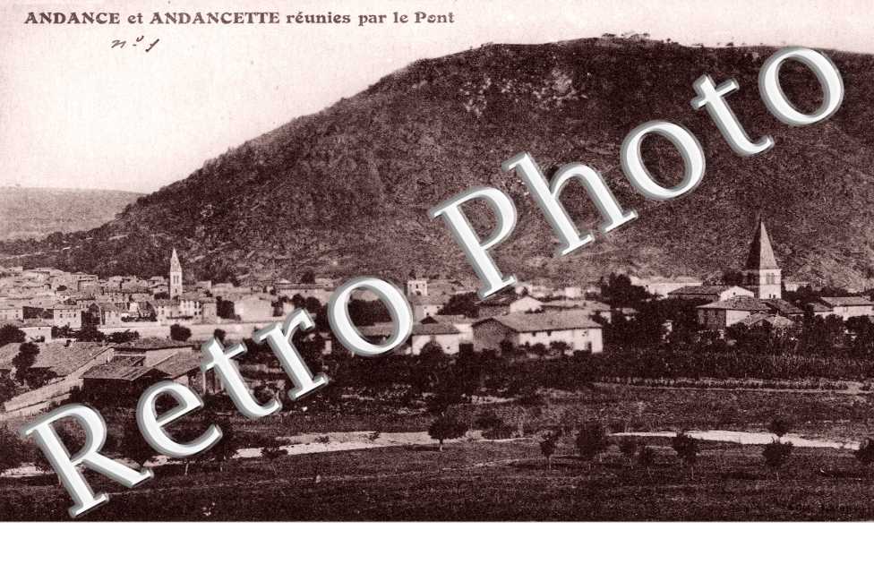 et Andance reunies par le pont