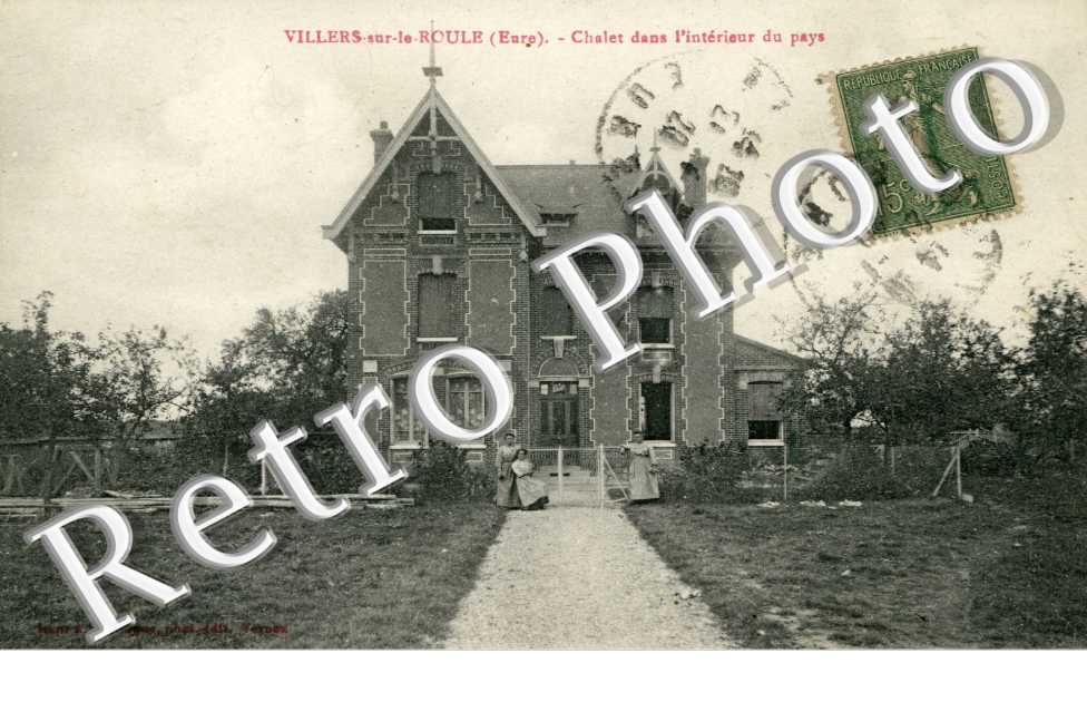 Chalet dans l'interieur du pays