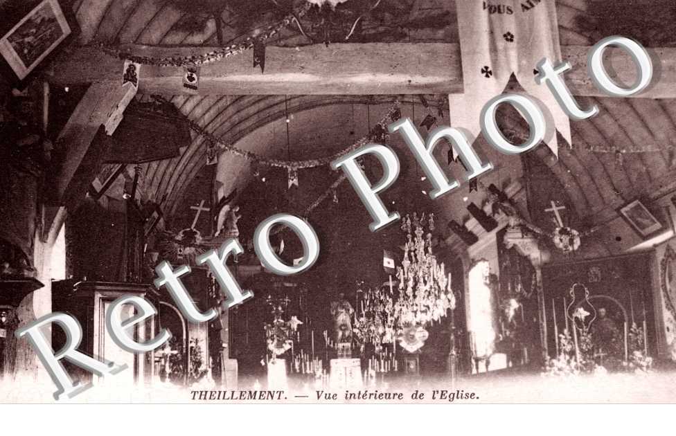 Vue interieure de l'eglise