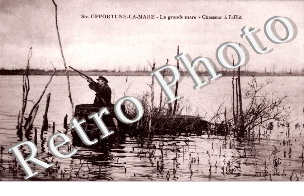 La grande mare - chasseur a l'affut