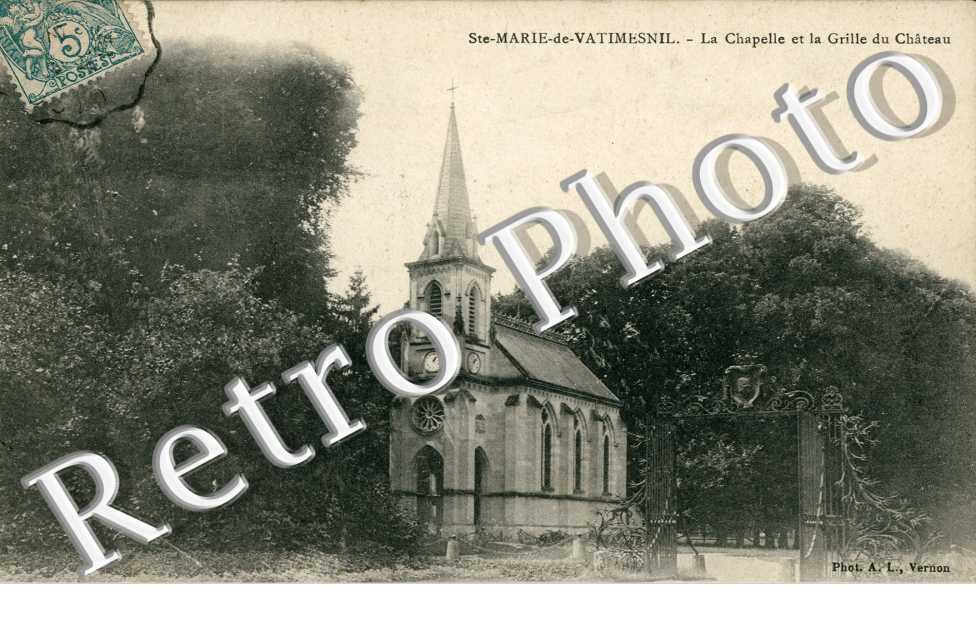 Chapelle et la grille du chateau