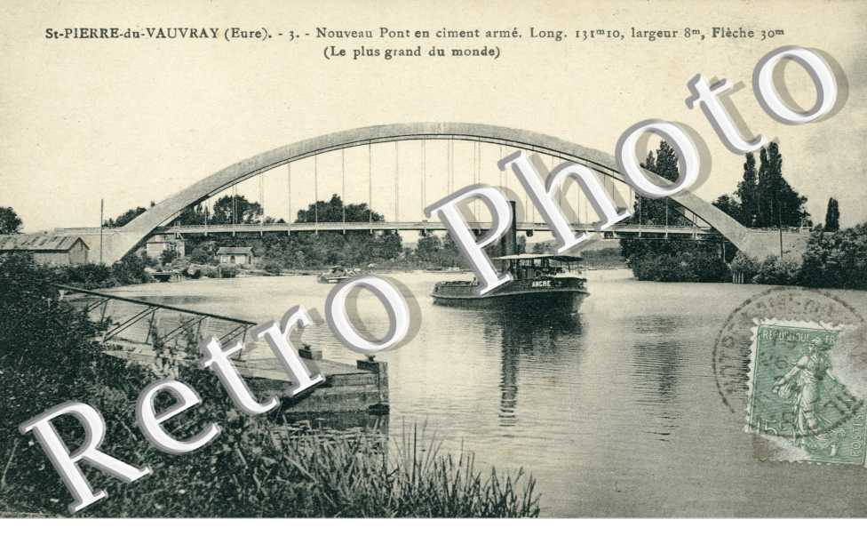 Nouveau Pont en ciment arme