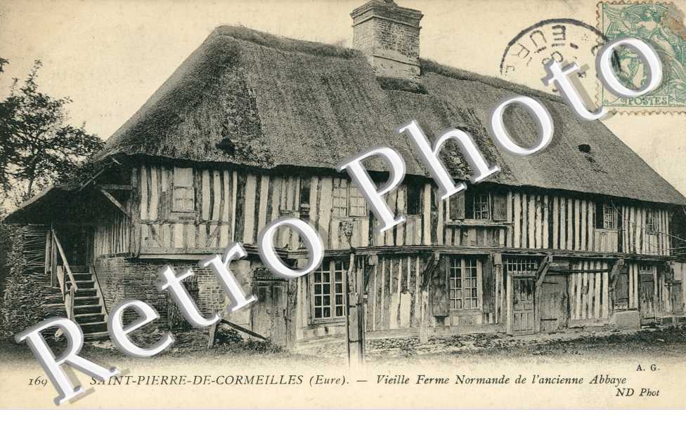 Vieille ferme normande de l'ancienne Abbaye