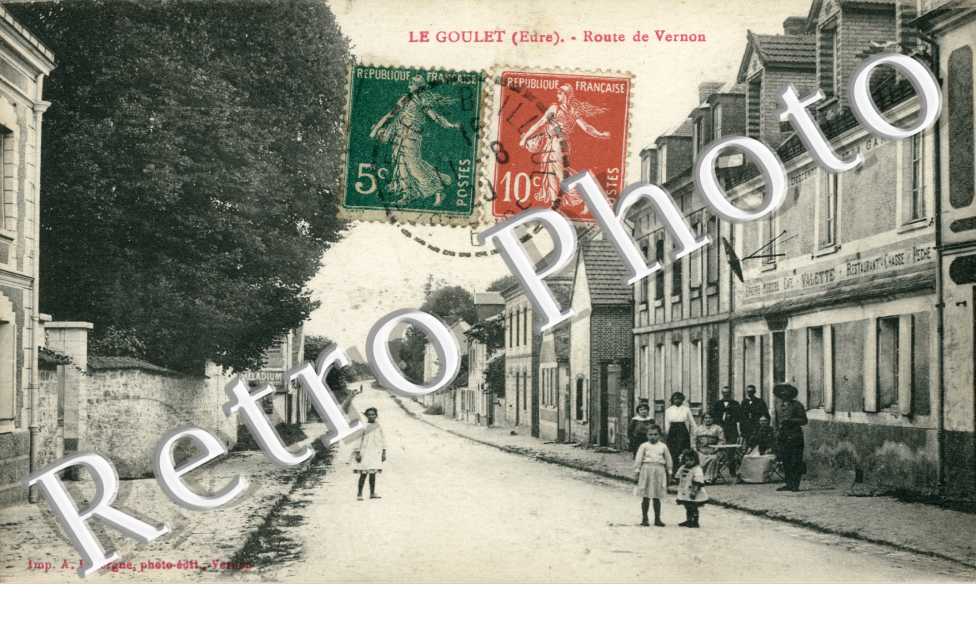 LE GOULET  - Route de Vernon