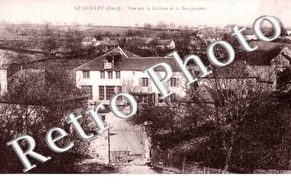 Vue sur la colline et la Bergamotte