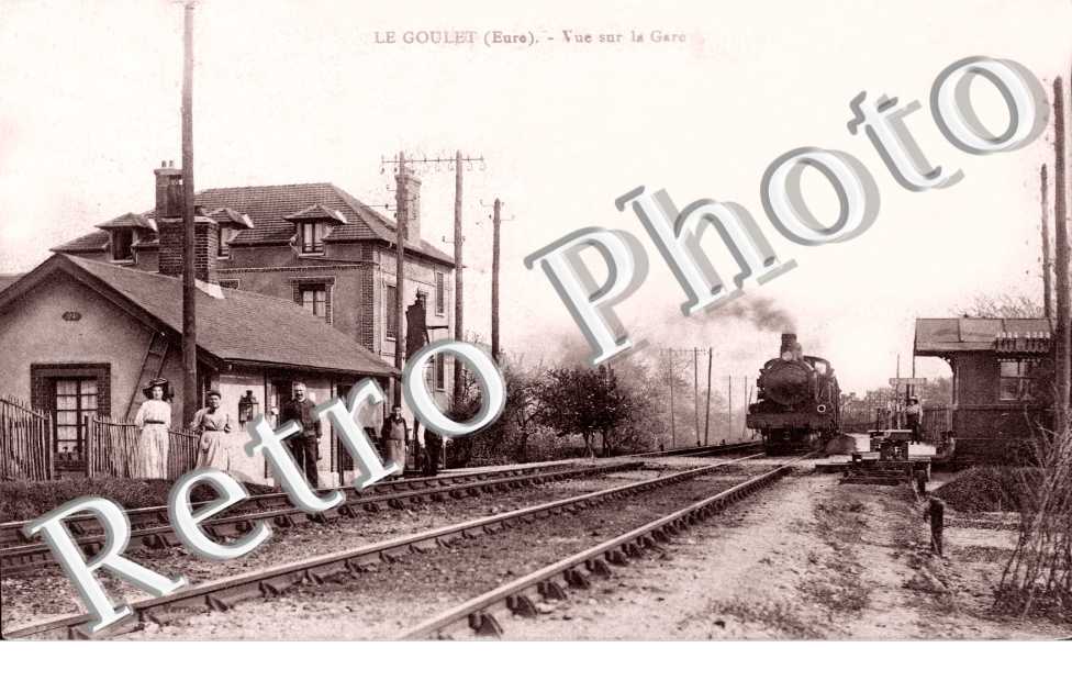 Le Goulet -  Vue sur la gare