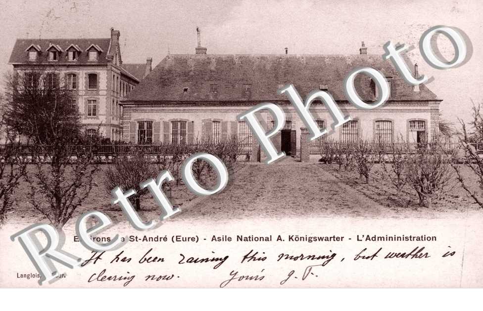Asile national A. Konigswarter, l'Administration