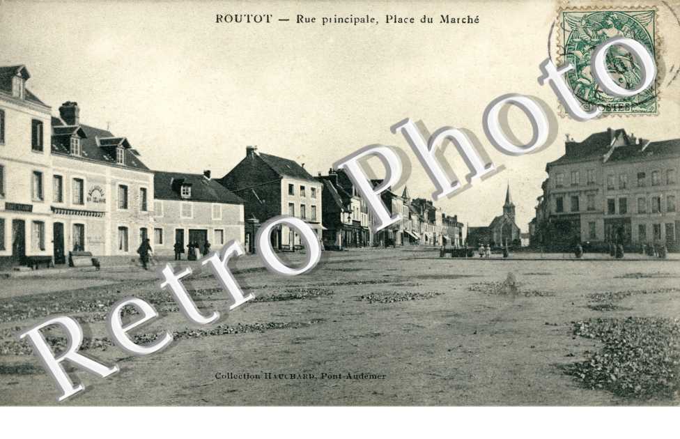 Rue principale - place du marche