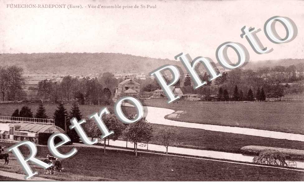 Vue d'ensemble prise de Saint-Paul