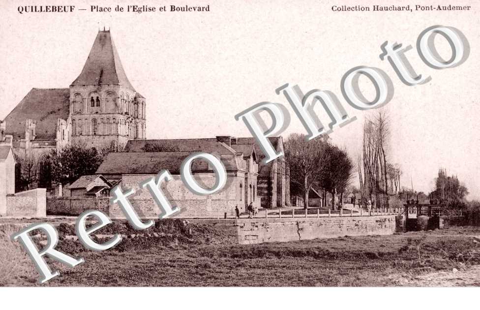 Place de l'eglise et Boulevard