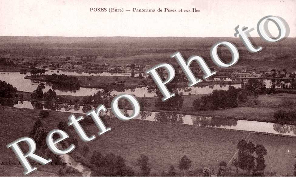 Panorama des Poses  et ses Iles