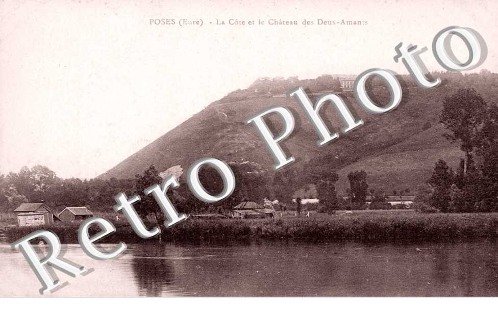 La cote et le chateau des Deux Amants