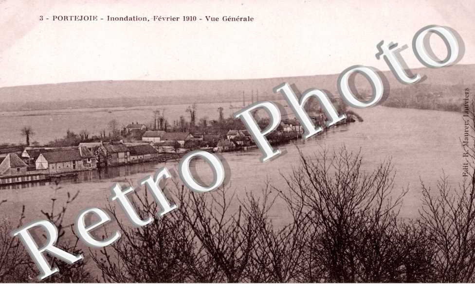 inondation 1910 - vue generale