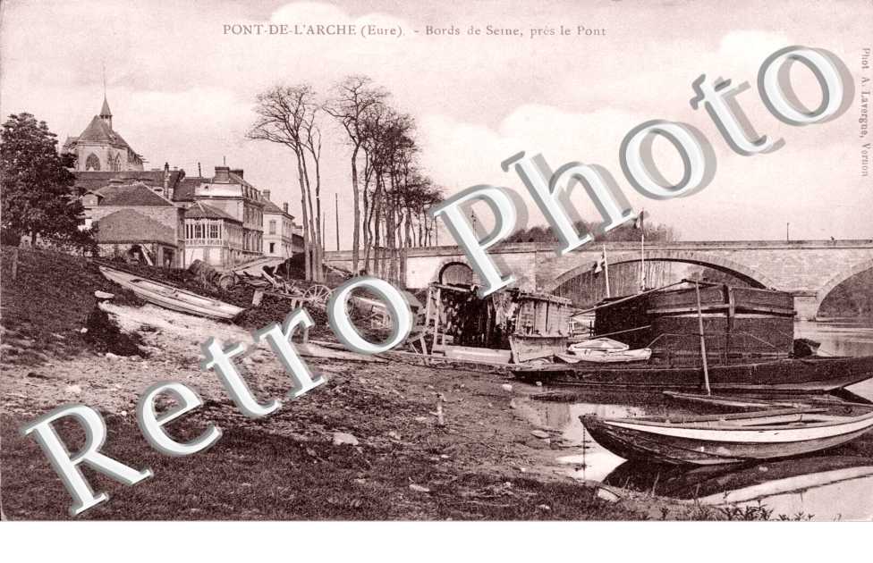 Bords de Seine pres le Pont