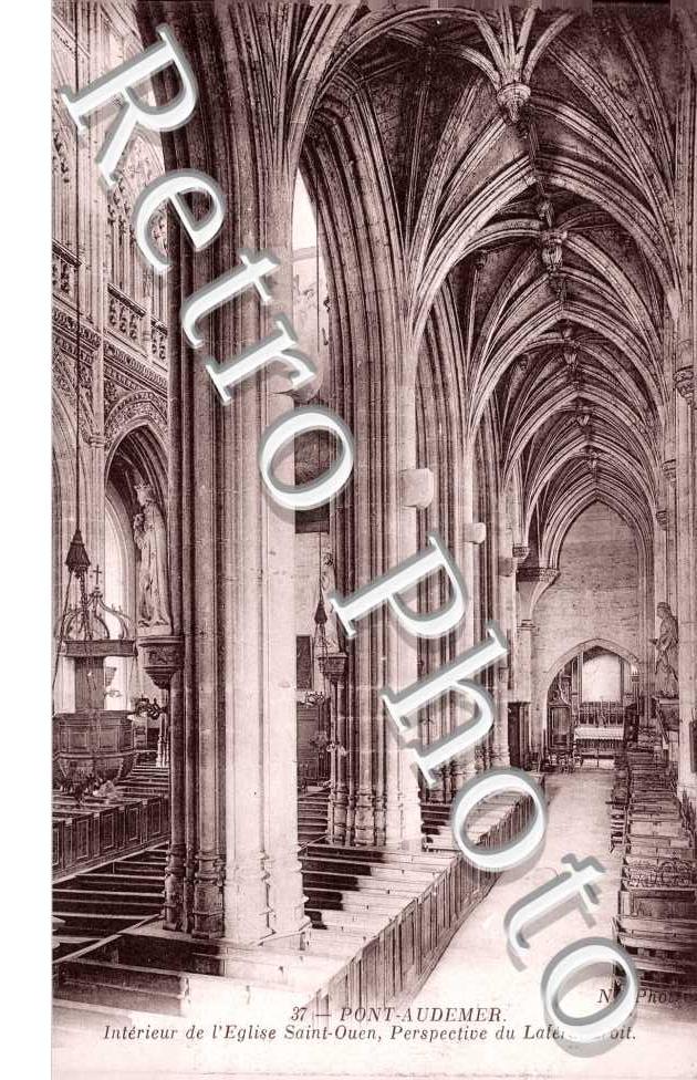 Interieur de l'Eglise Saint Ouen