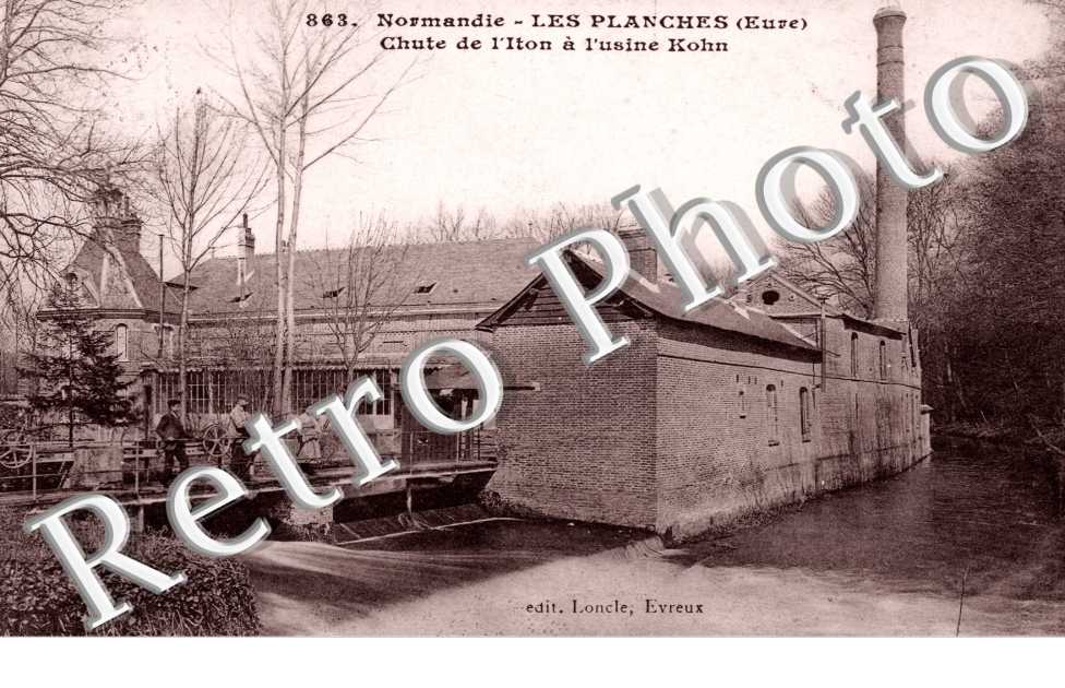 Chute de l'Iton a l'usine Kohn