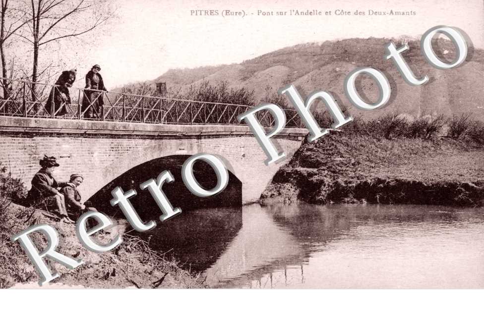Pont sur Andelle et cote des Deux amants