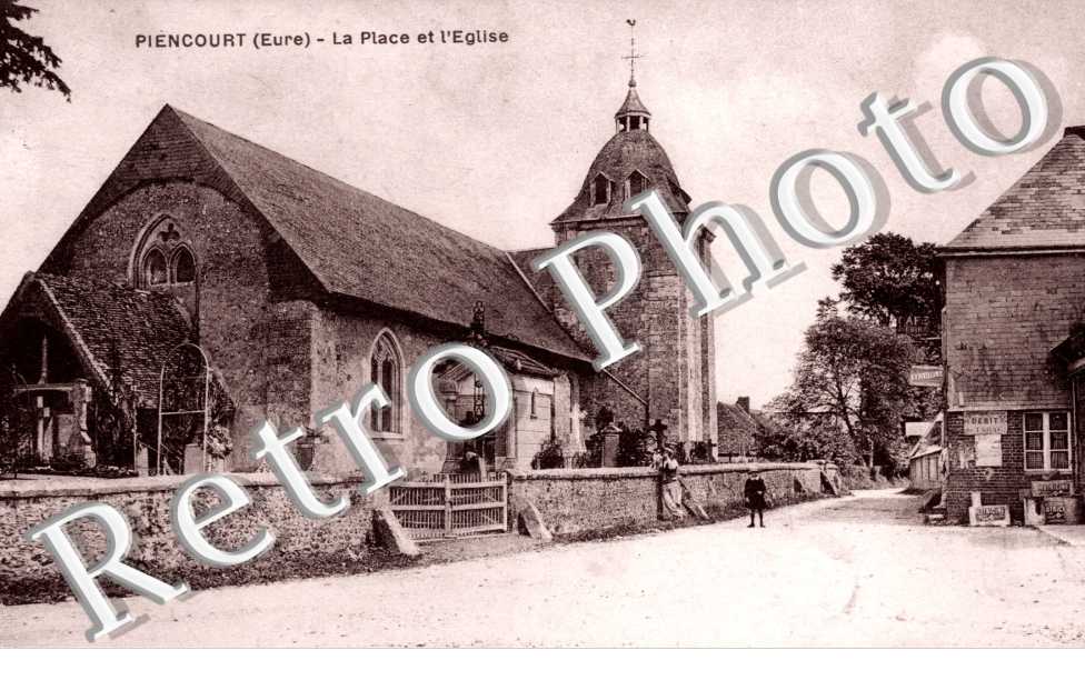 La place et l'eglise