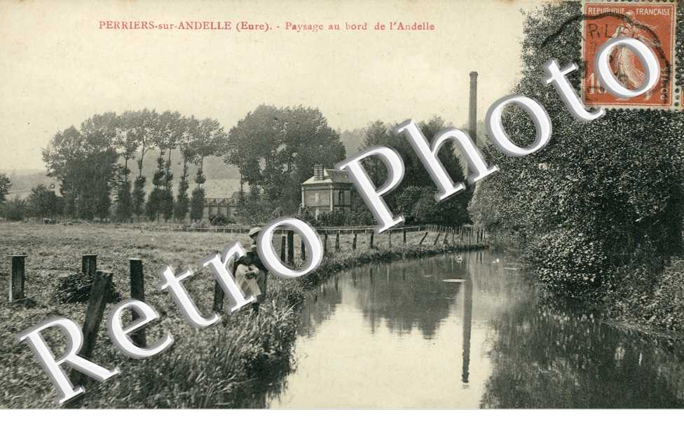 Paysage au bord de l'Andelle