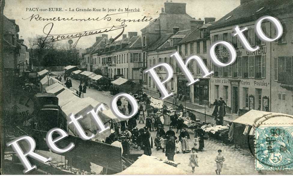 La Grande Rue le Jour de Marche