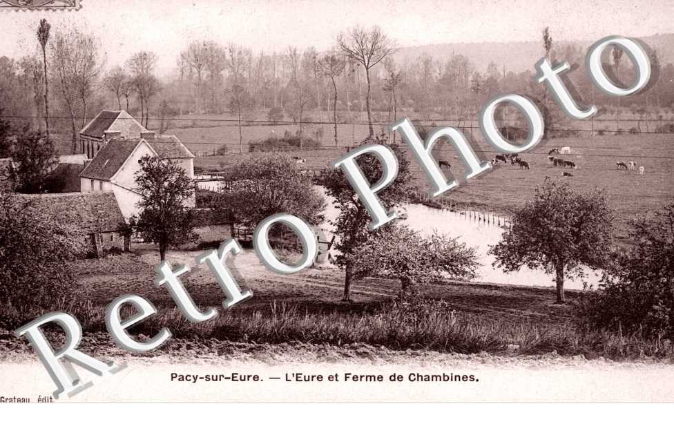 l'Eure et ferme de Chambines