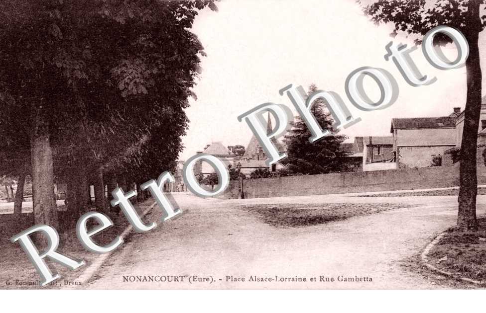Place Alsace Lorraine et Rue Gambetta