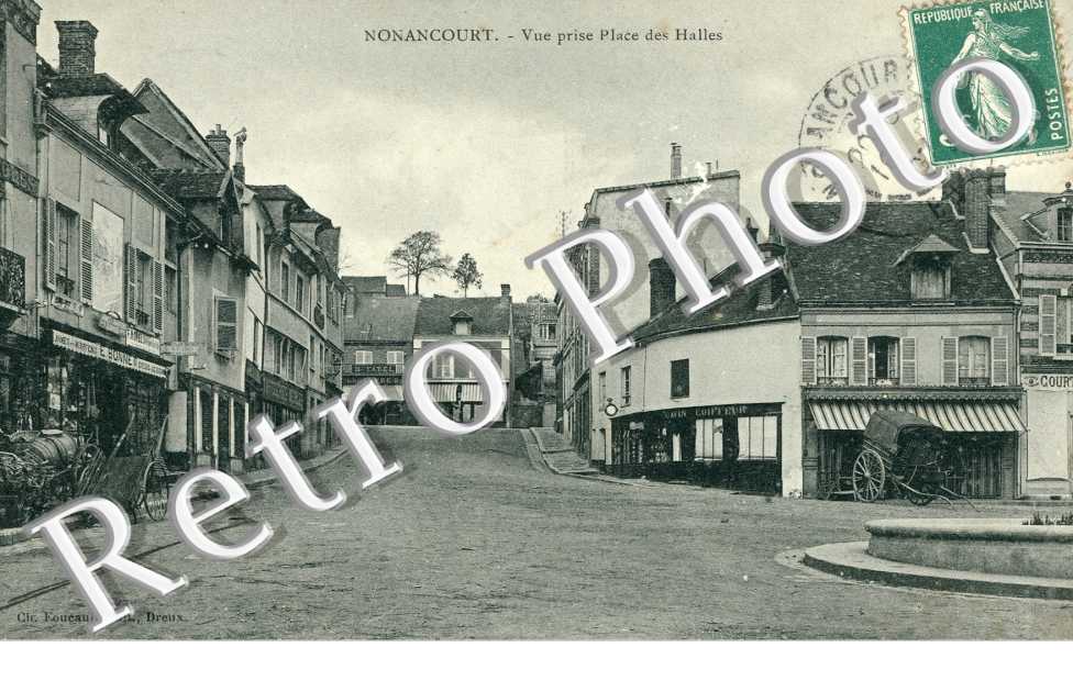 vue prise place des Halles