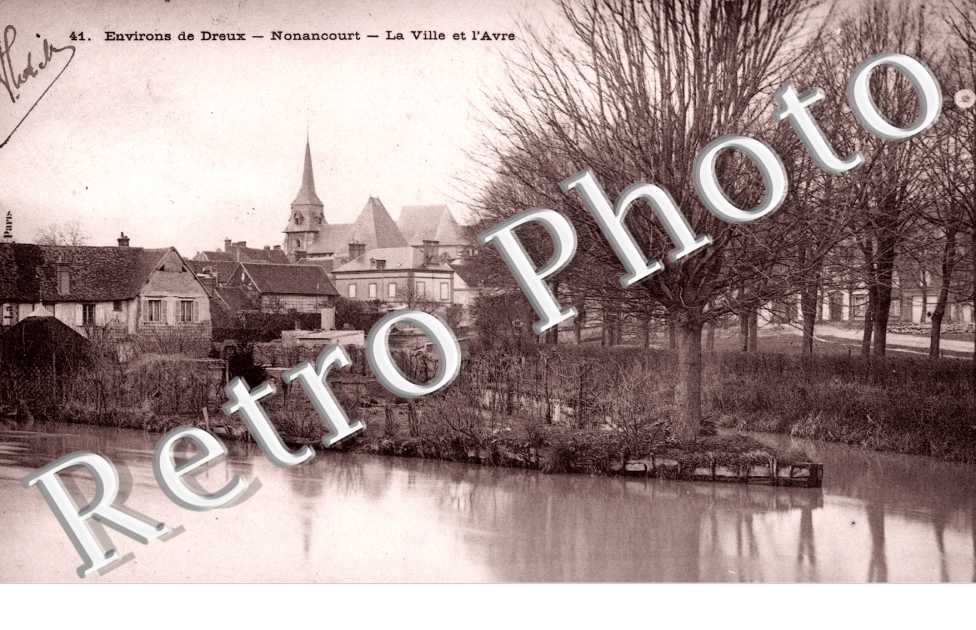 La ville et l'Avre