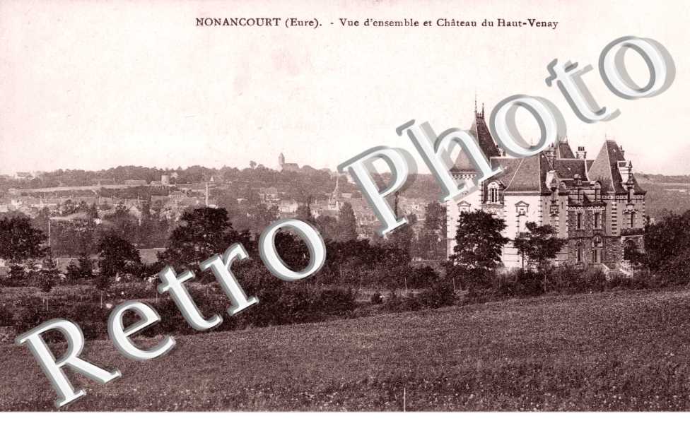 Vue d'ensemble et Chateau du Haut Venay