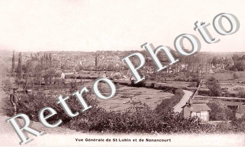 Vue generale de Saint Lubin