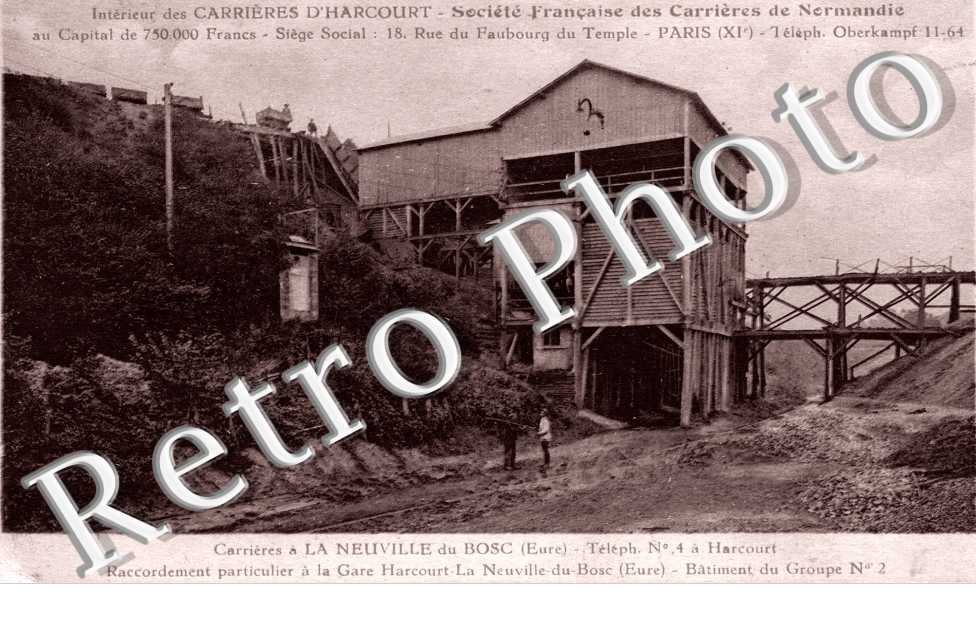 Societe francaise des carrieres de Normandie - carrieres d'Harcourt