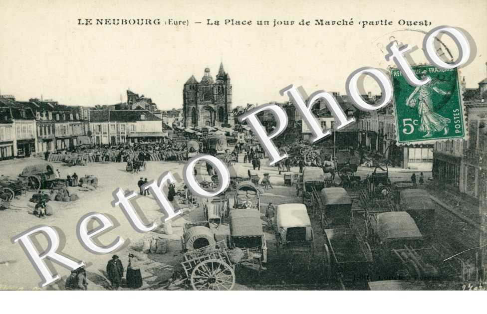 La place un jour de marche