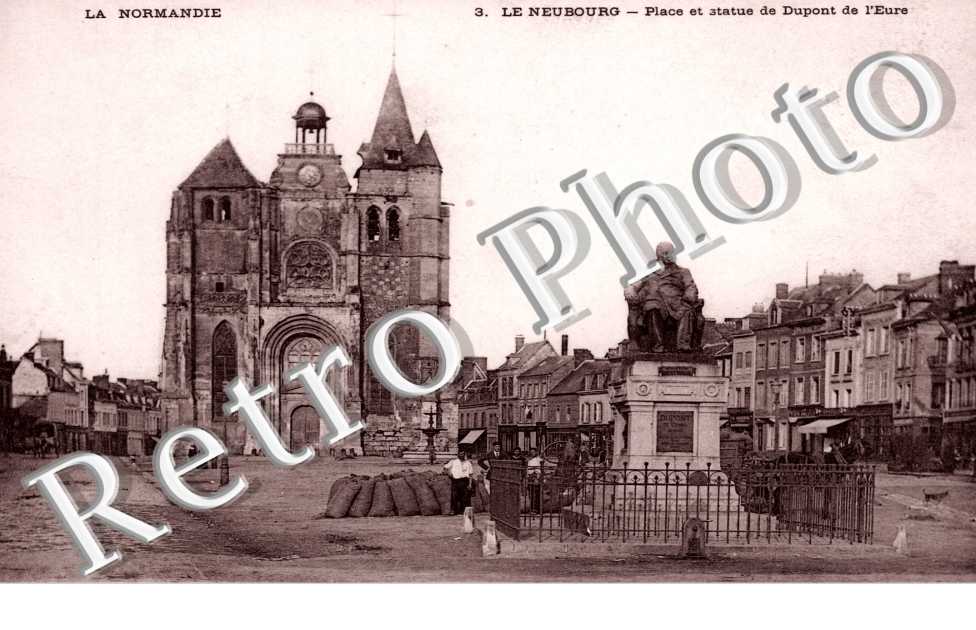 Place et Statue de Dupont de l'Eure