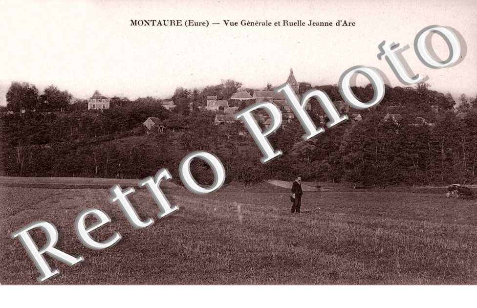Vue generale et ruelle Jeanne d'Arc