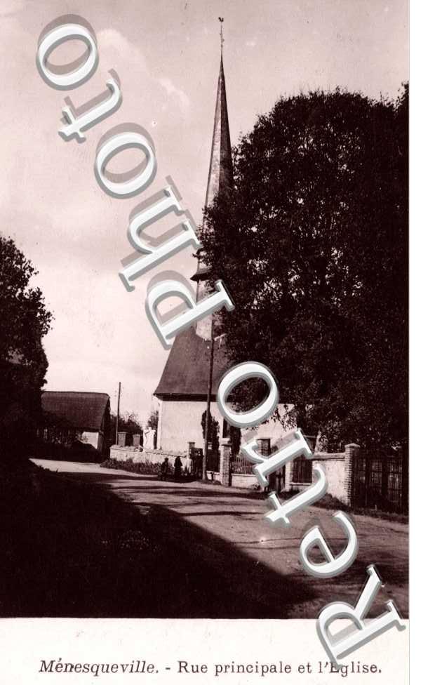 Rue principale et l'eglise