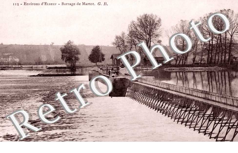 Le barrage de Martot