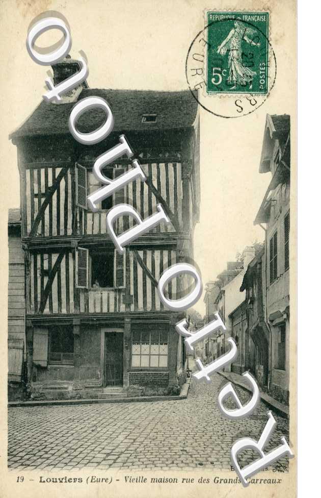 Vieilles maions rue des grands carreaux