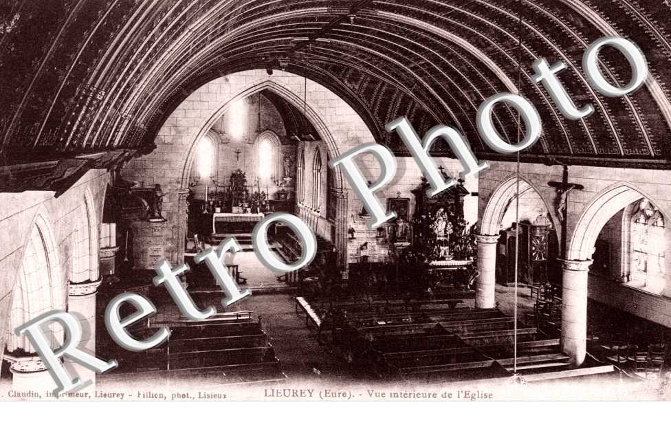 Vue interieure de l'eglise