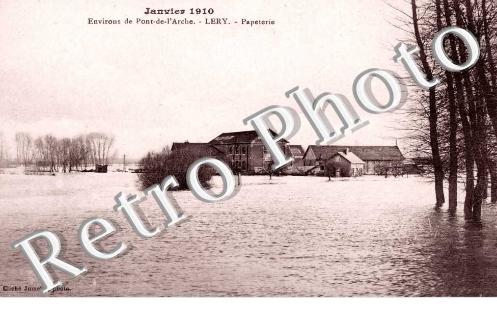 Papeterie - inondation janvier 1910