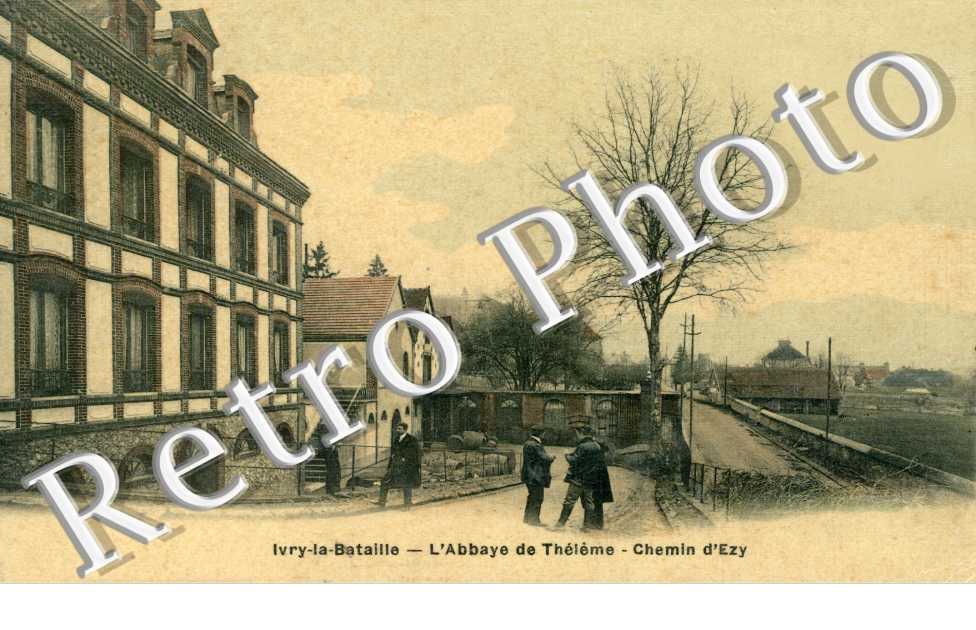 l'abbaye de Theleme - chemin d'Ezy