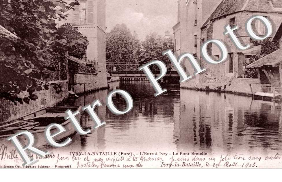 l'Eure a Ivry, le Pont Bretelle
