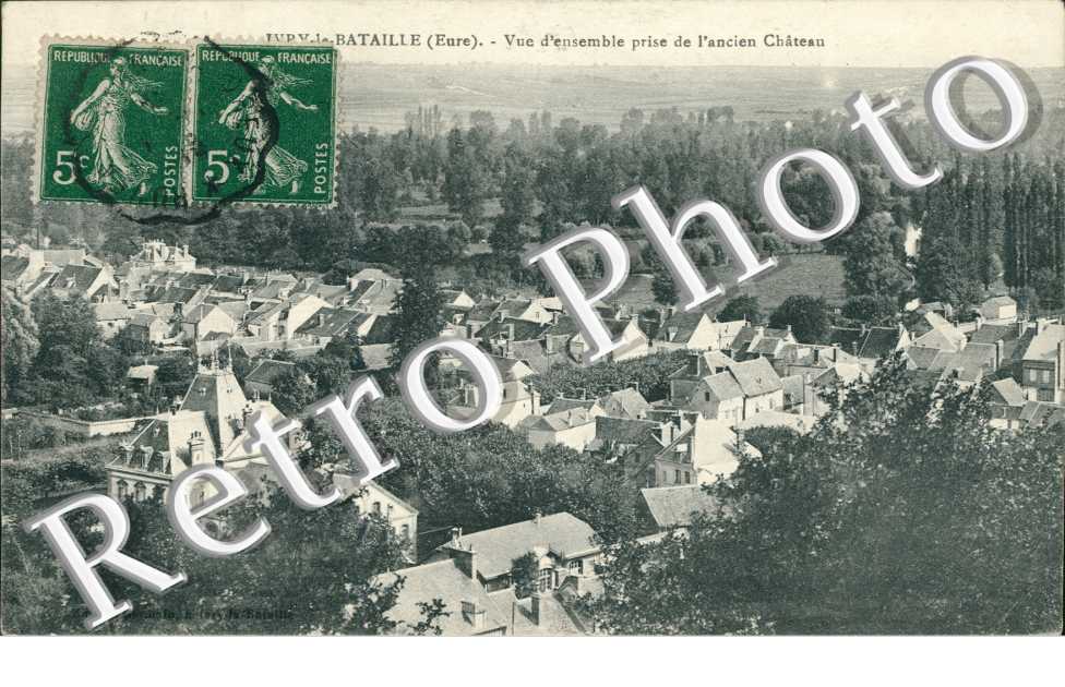 Vue d'Ensemble prise de l'Ancien Chateau